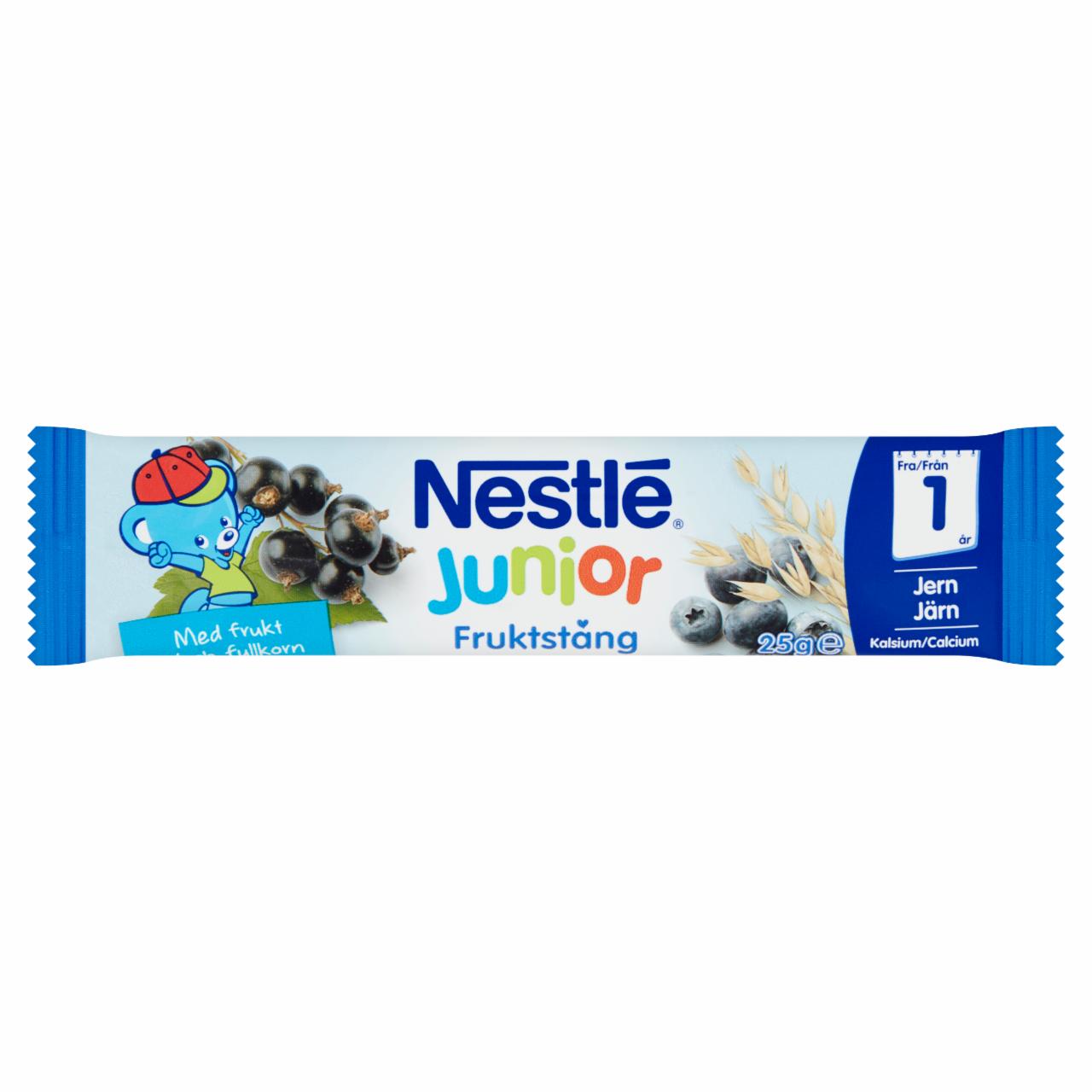 Zdjęcia - Nestlé Junior Batonik owocowy jagoda czarna porzeczka po 1. roku 25 g