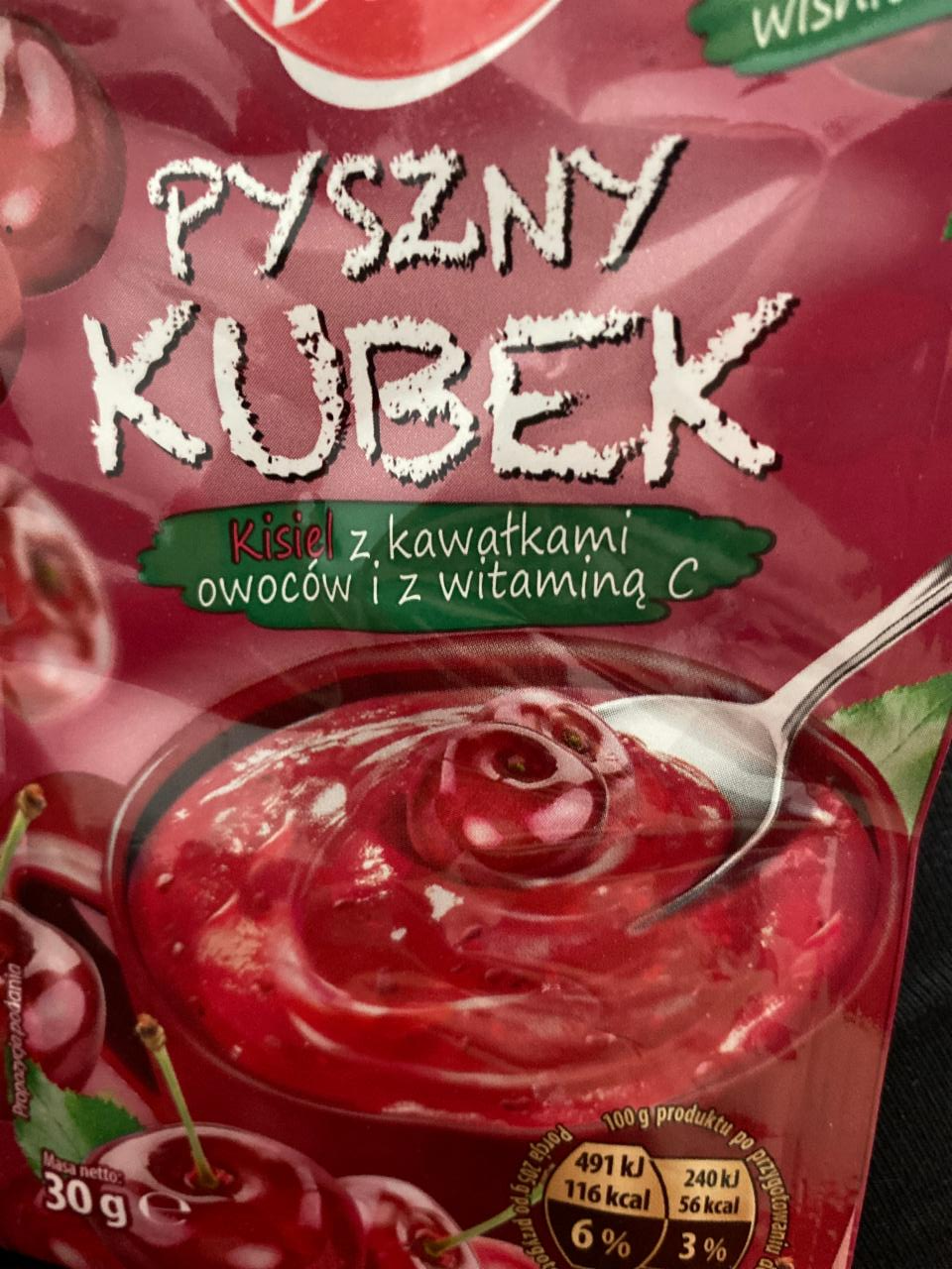 Zdjęcia - deser pyszny kubek smak wiśniowy