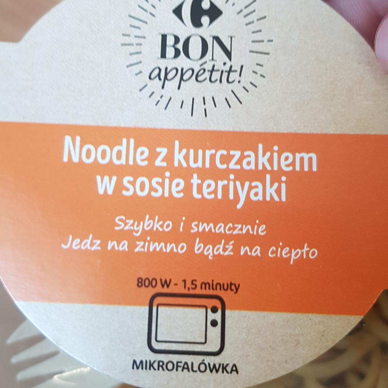 Zdjęcia - Noodle z kurczakiem w sosie teriyaki K-classic