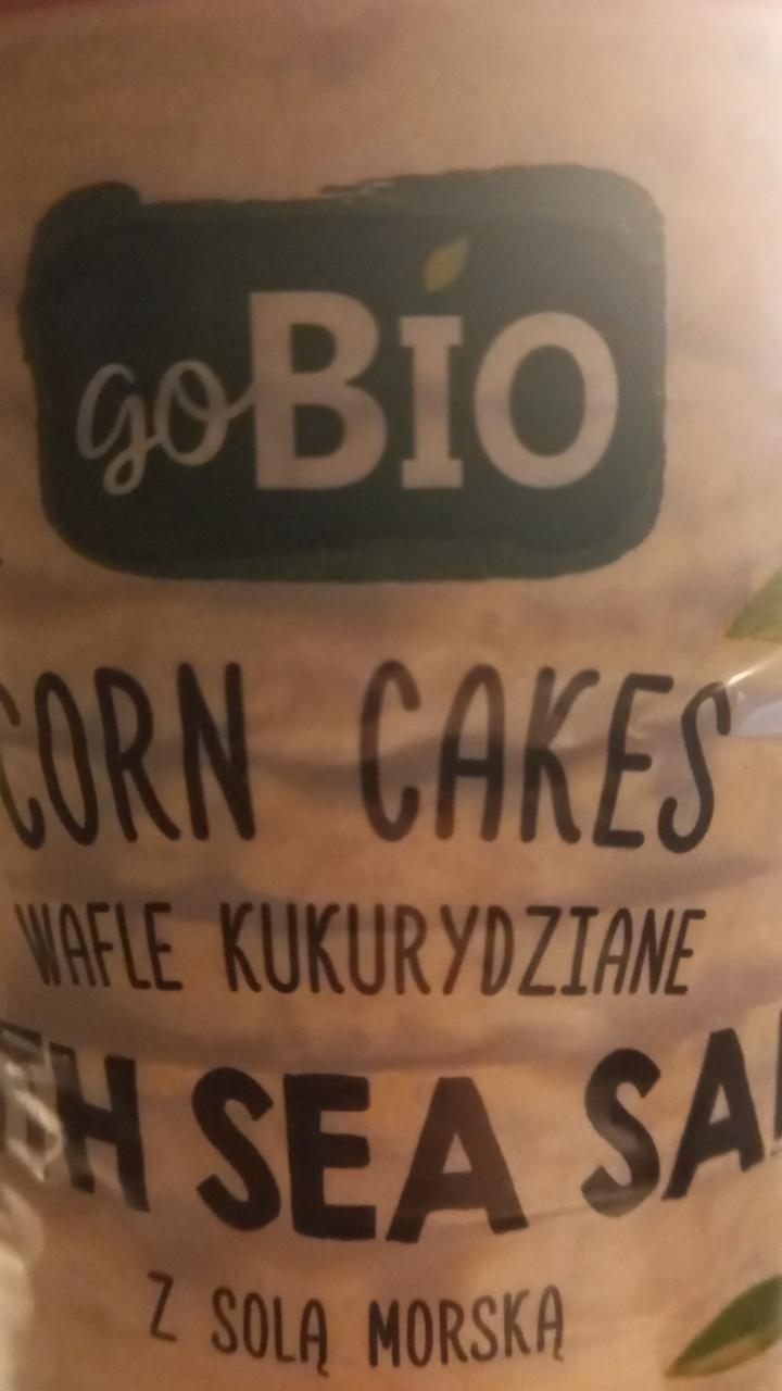 Zdjęcia - Wafle kukurydziane z solą morską go bio