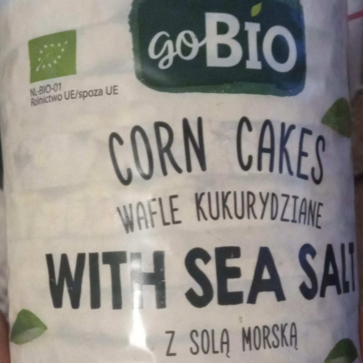 Zdjęcia - Wafle kukurydziane z solą morską go bio