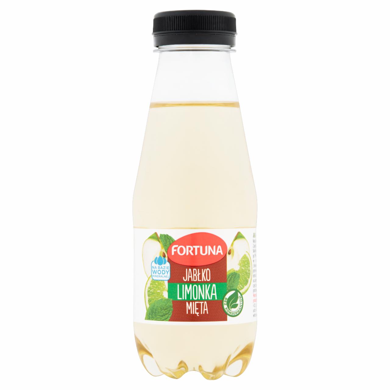 Zdjęcia - Fortuna Napój jabłko limonka mięta 300 ml