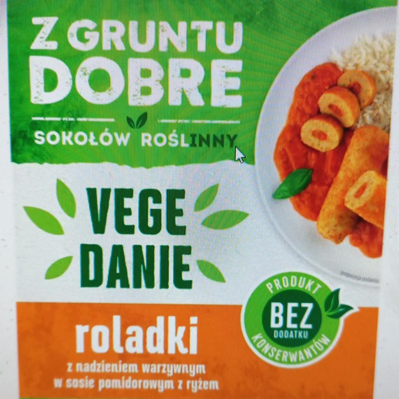 Zdjęcia - Roladki z nadzieniem warzywnym w sosie pomidorowym z ryżem Z gruntu dobre