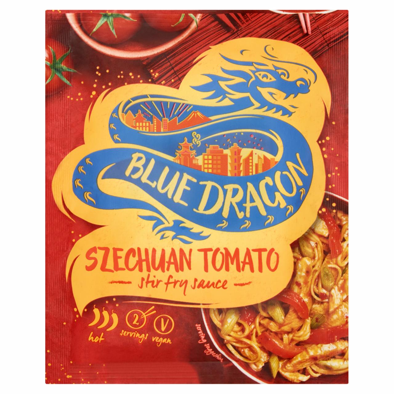 Zdjęcia - Blue Dragon Sos stir-fry na bazie pomidorów z octem ryżowym i chilli 120 g