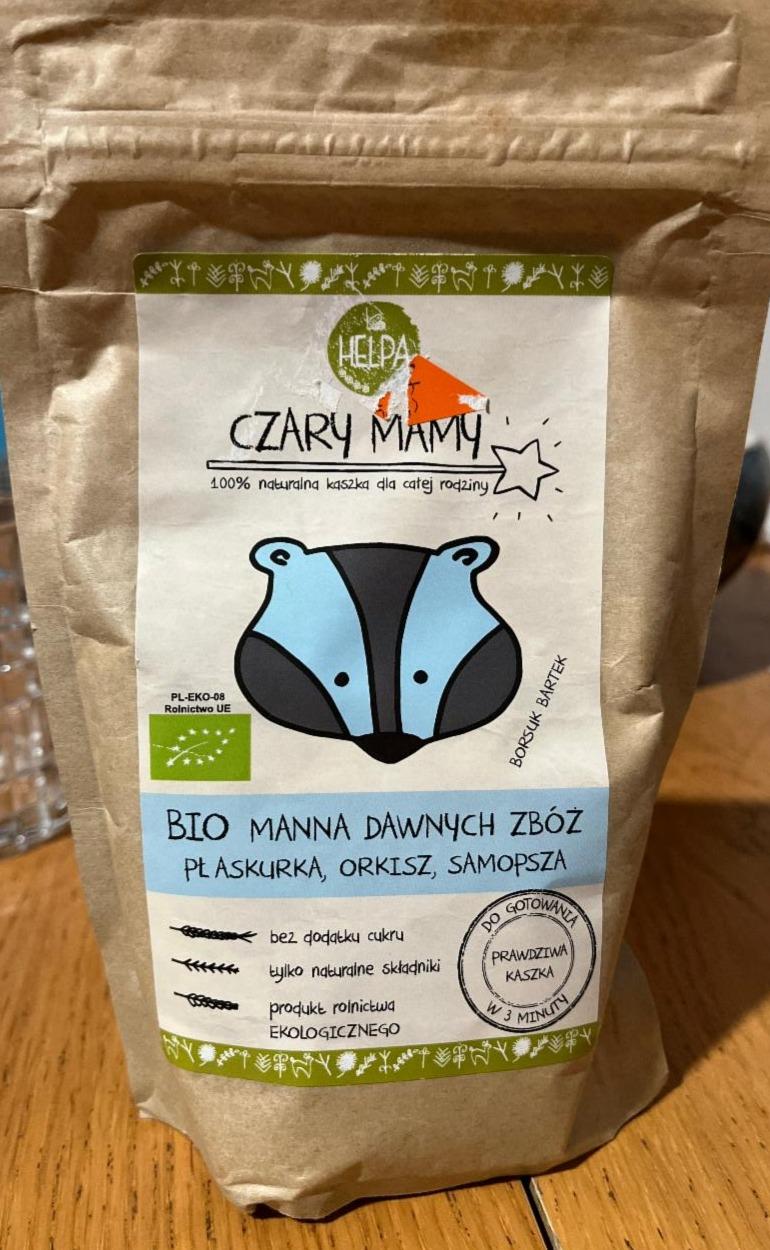 Zdjęcia - Czary Mamy Bio manna dawnych zbóż płaskurka orkisz samopsza Helpa