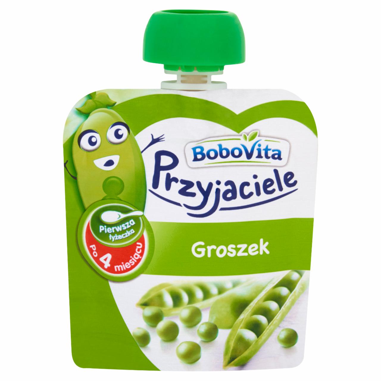 Zdjęcia - BoboVita Przyjaciele Groszek po 4 miesiącu 50 g