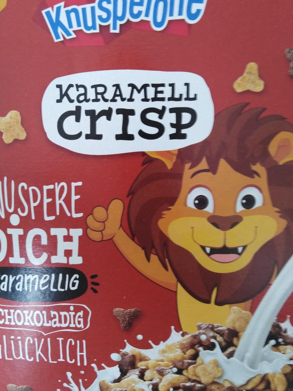 Zdjęcia - Karamell crisp aldi