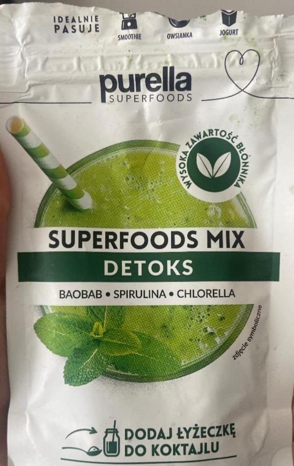 Zdjęcia - Superfoods mix Detoks Purella