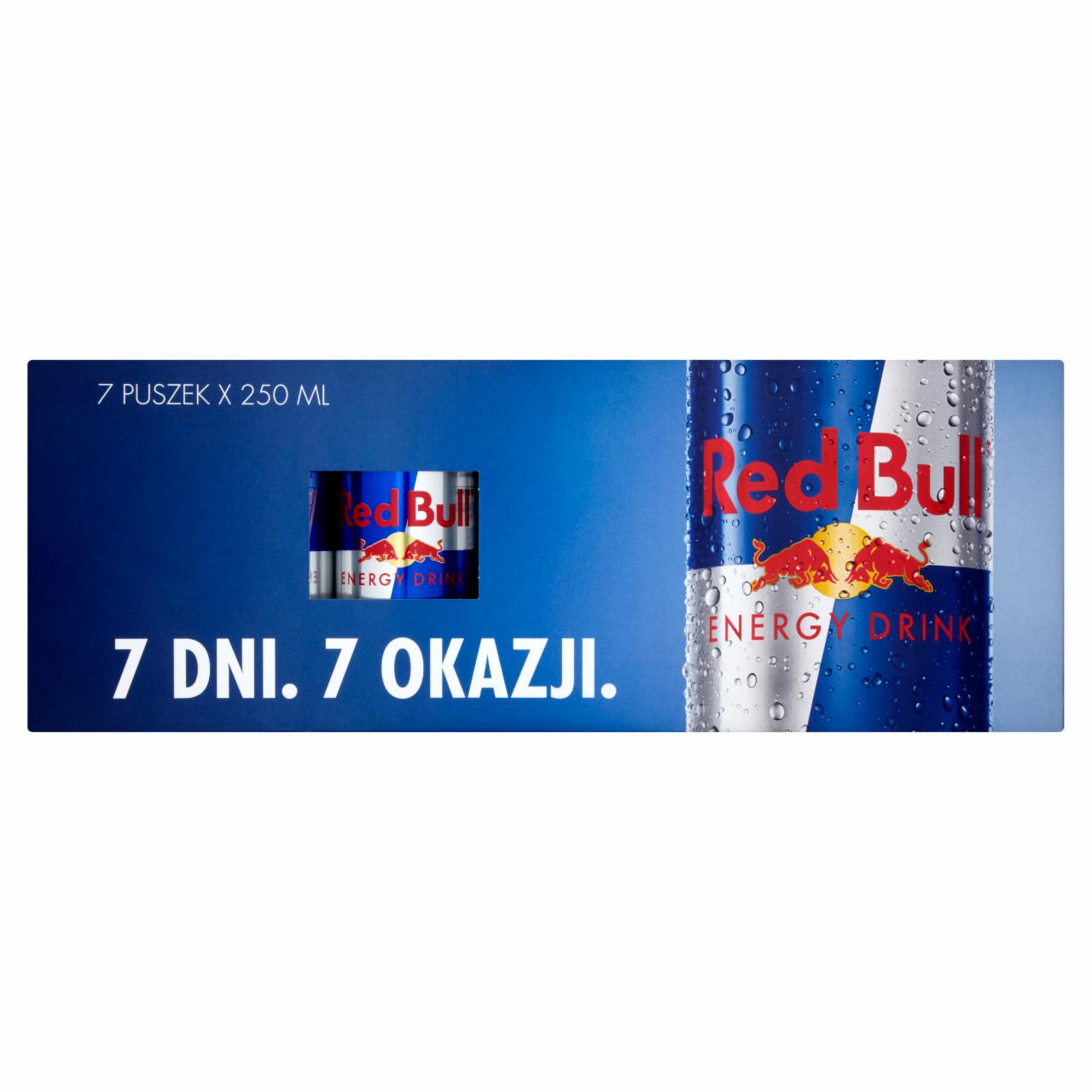 Zdjęcia - Red Bull Napój energetyczny 7 x 250 ml