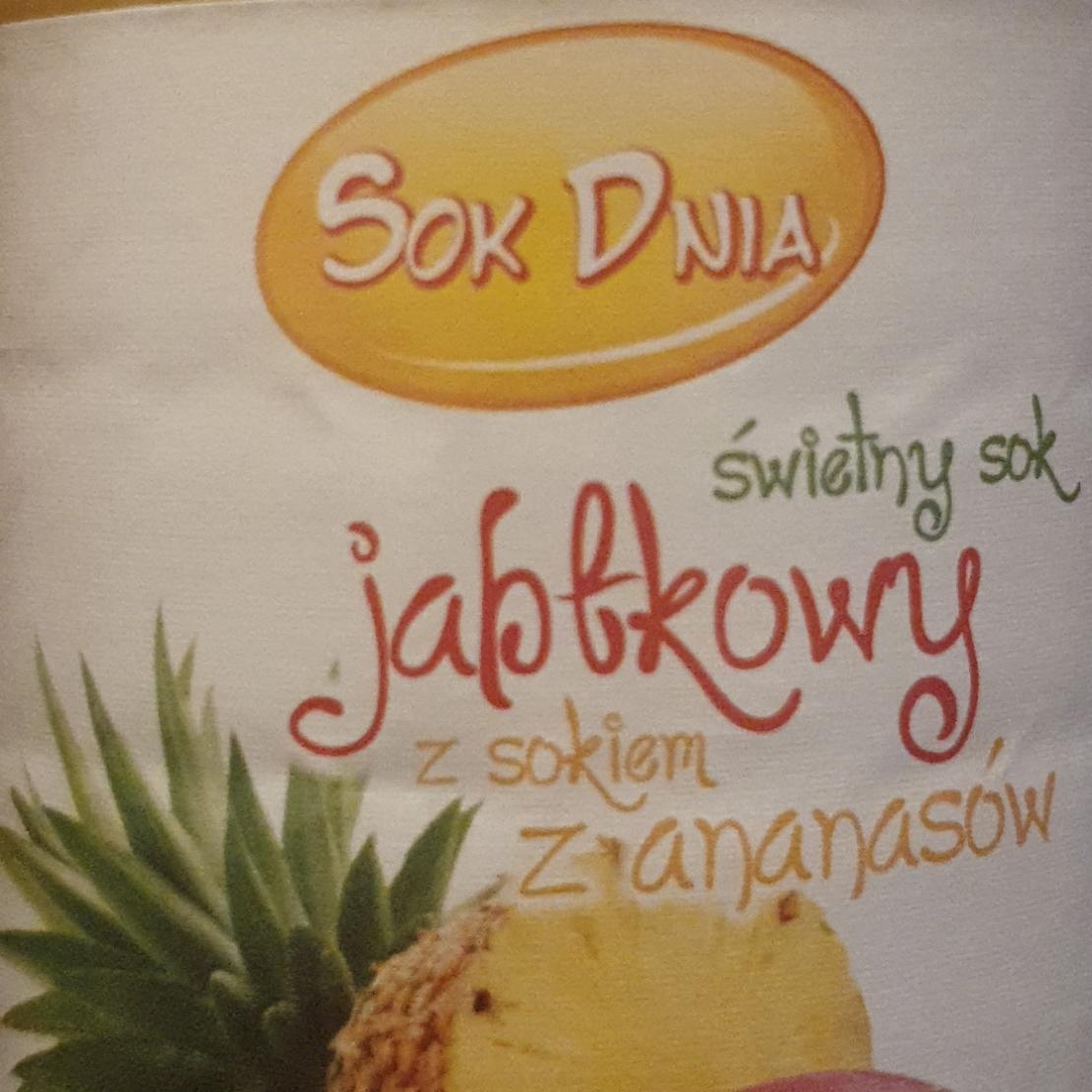 Zdjęcia - Sok jabłkowy z sokiem z ananasów Sok Dnia