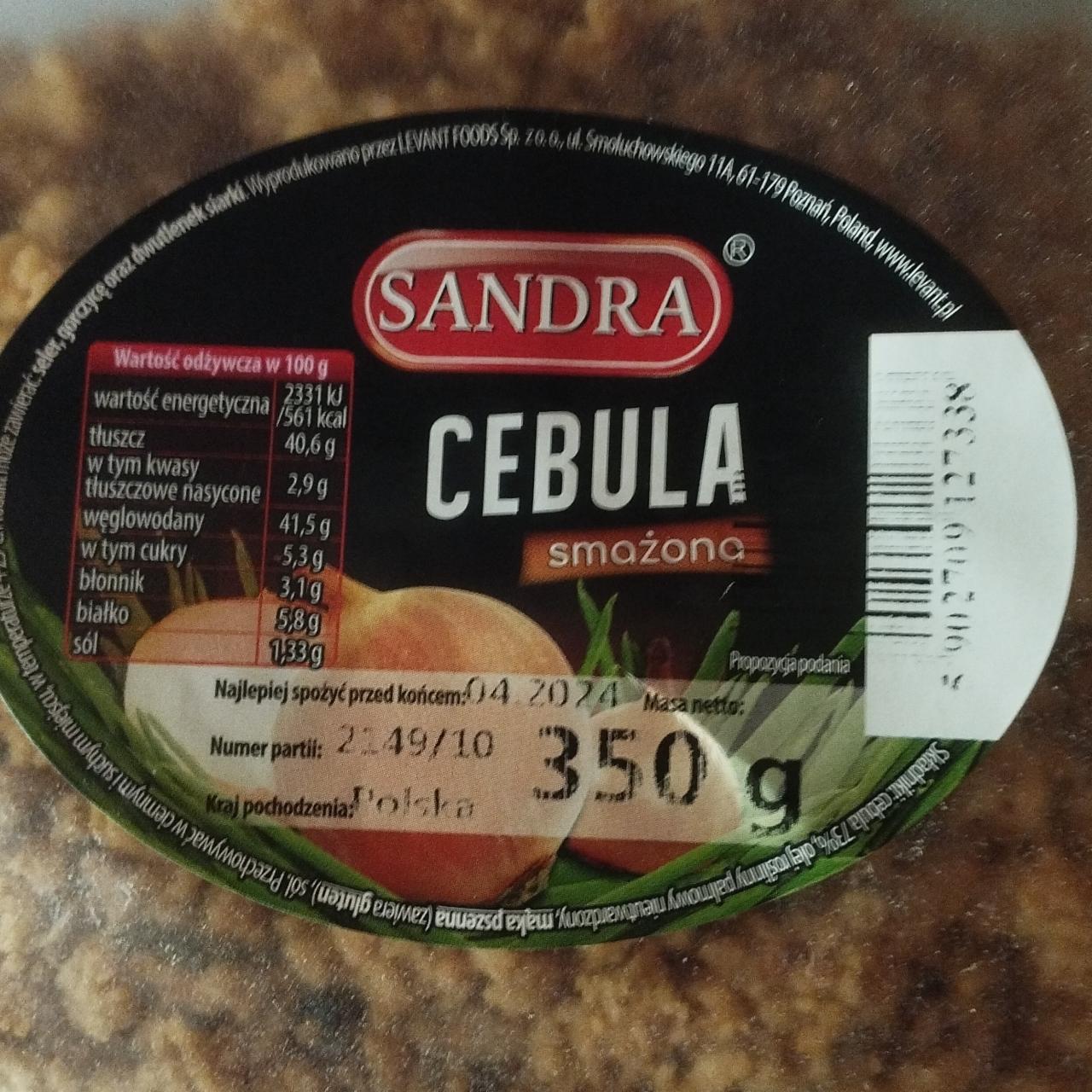 Zdjęcia - Cebula smażona Sandra