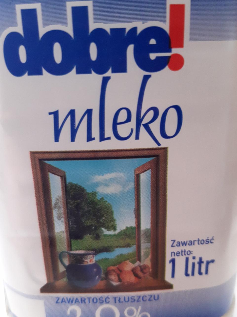 Zdjęcia - dobre mleko 2% tłuszczu