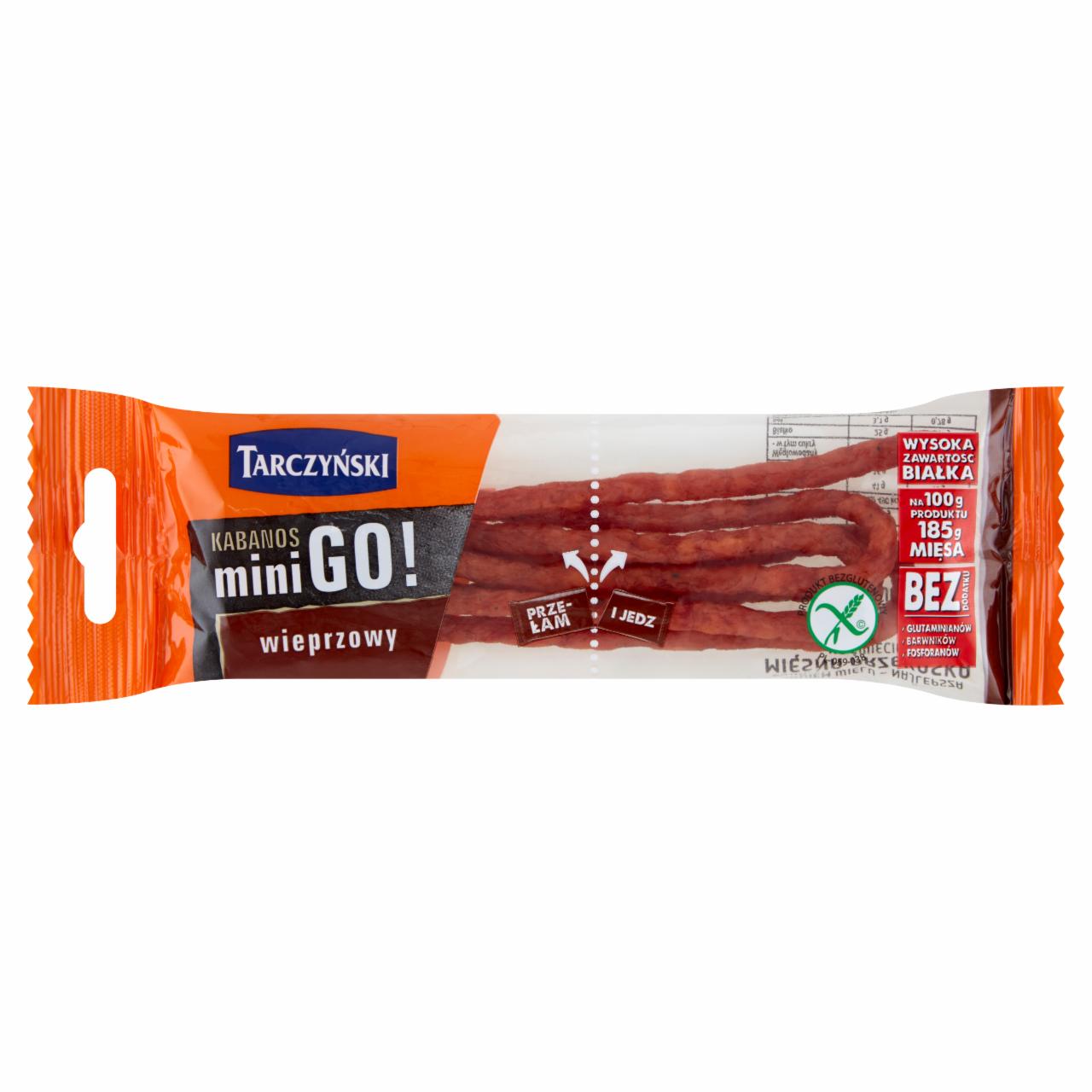 Zdjęcia - Tarczyński Kabanos mini Go! wieprzowy 25 g