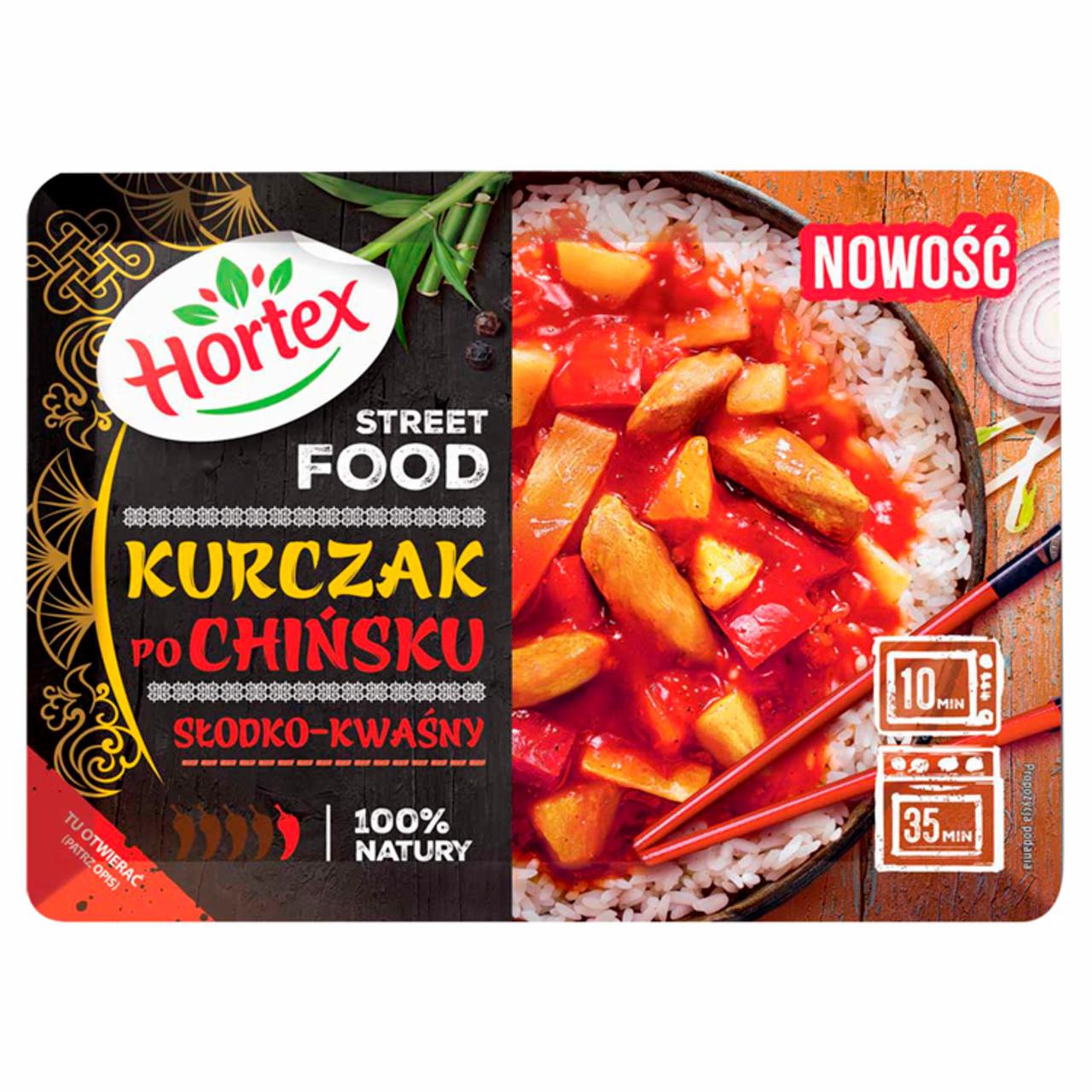 Zdjęcia - Hortex Street Food Kurczak po chińsku słodko-kwaśny 350 g