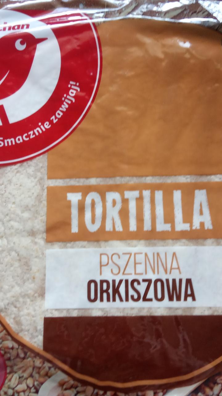 Zdjęcia - Tortilla pszenna orkiszowa Auchan