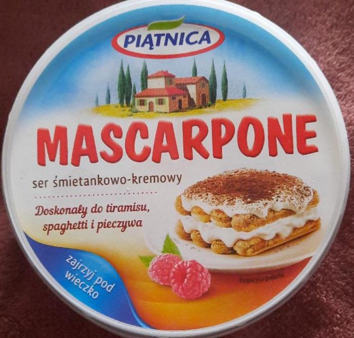 Zdjęcia - Mascarpone ser śmietankowo-kremowy Piątnica