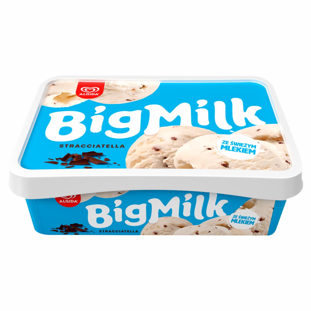 Zdjęcia - Big Milk Stracciatella Lody 1000 ml