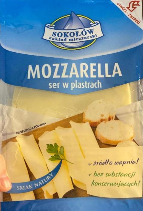 Zdjęcia - Mozzarella w plastrach Sokołów