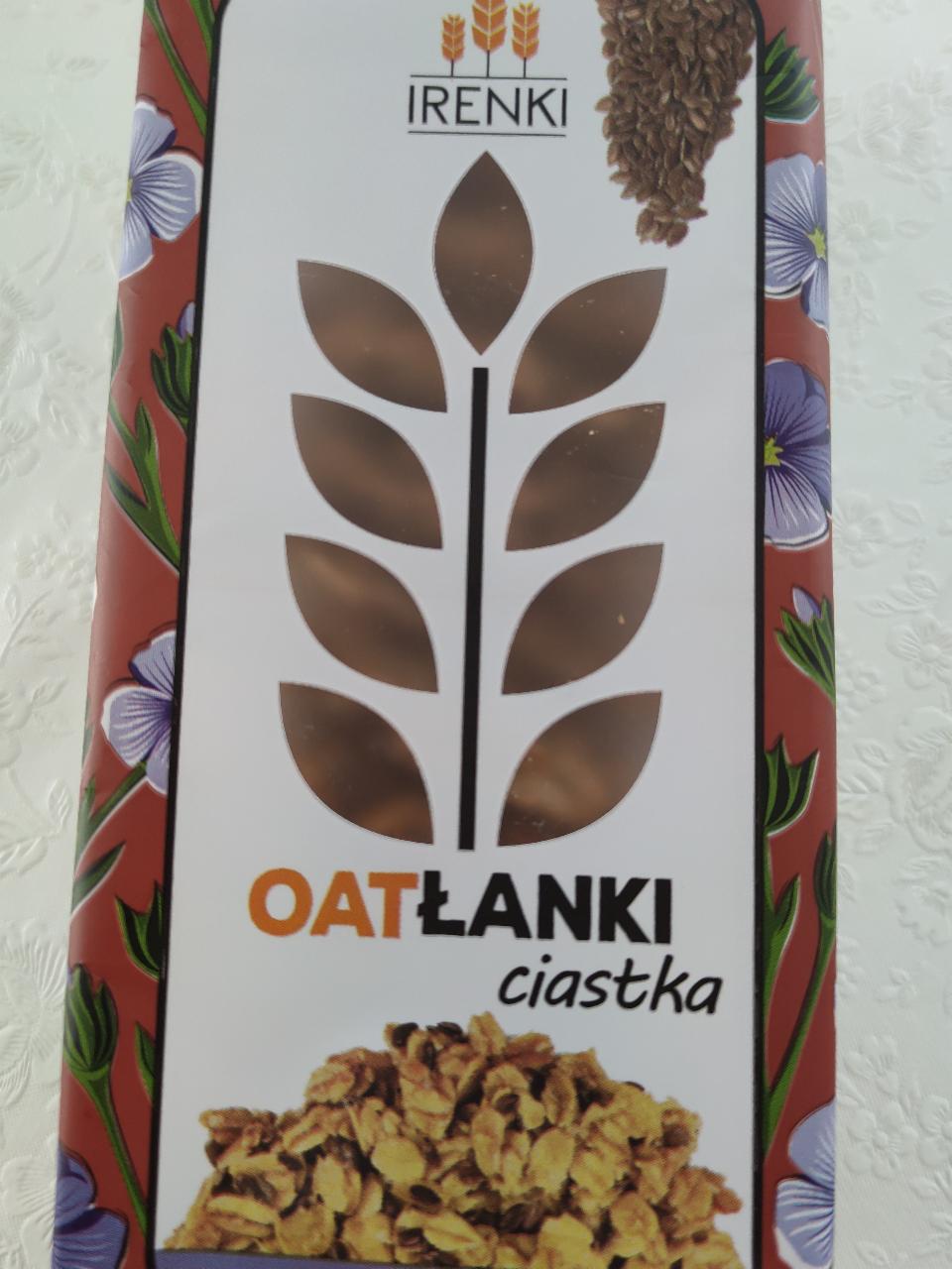 Zdjęcia - Irenki Oatłanki Ciastka z siemieniem lnianym 150 g