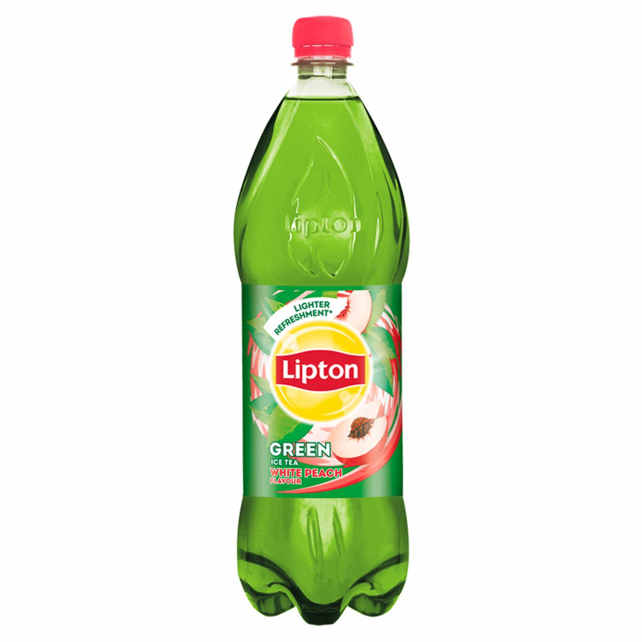 Zdjęcia - Lipton Ice Tea Green White Peach Napój niegazowany 1 l