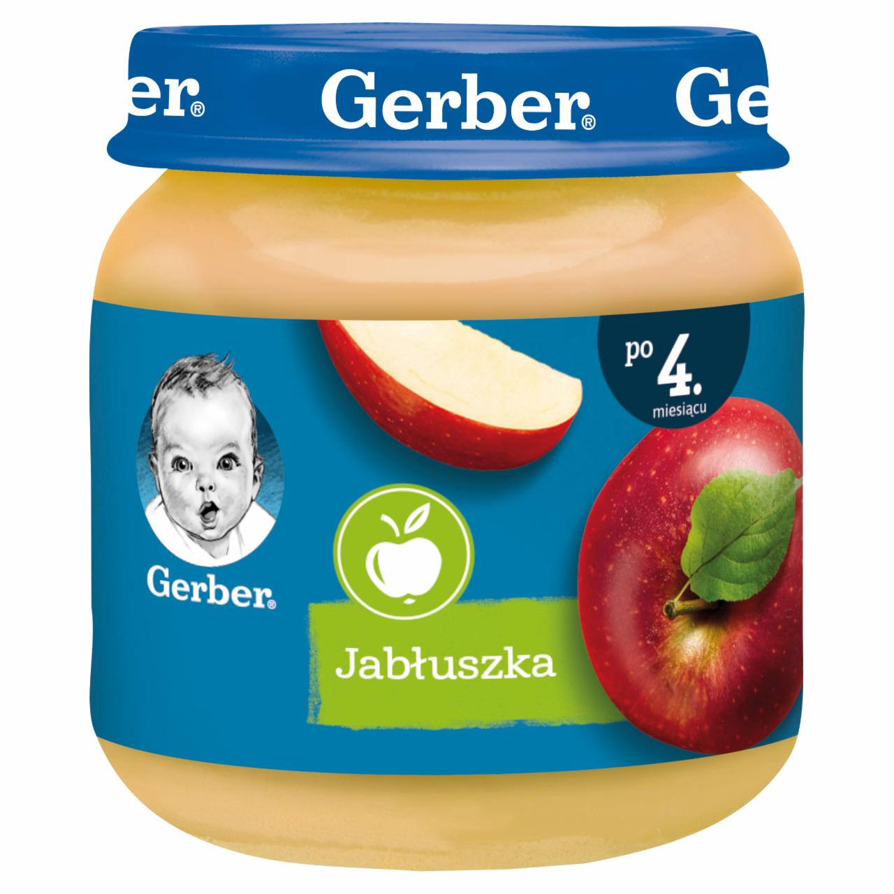 Zdjęcia - Gerber Jabłuszka dla niemowląt po 4. miesiącu 125 g