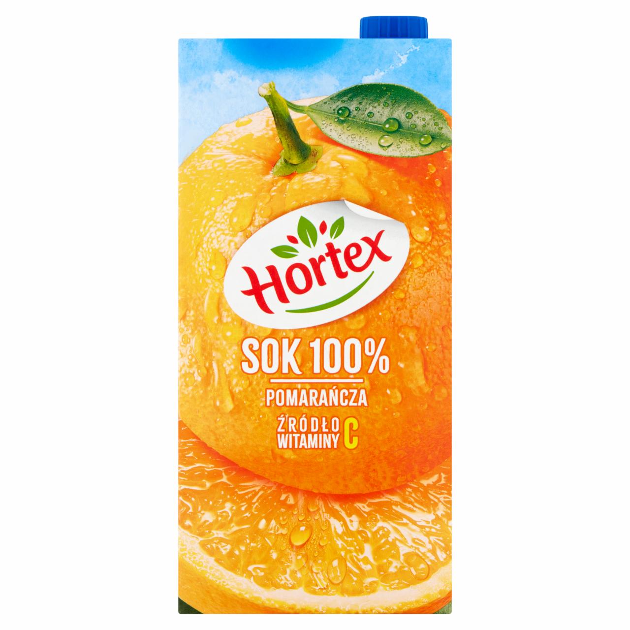 Zdjęcia - Hortex Sok 100 % pomarańcza 2 l
