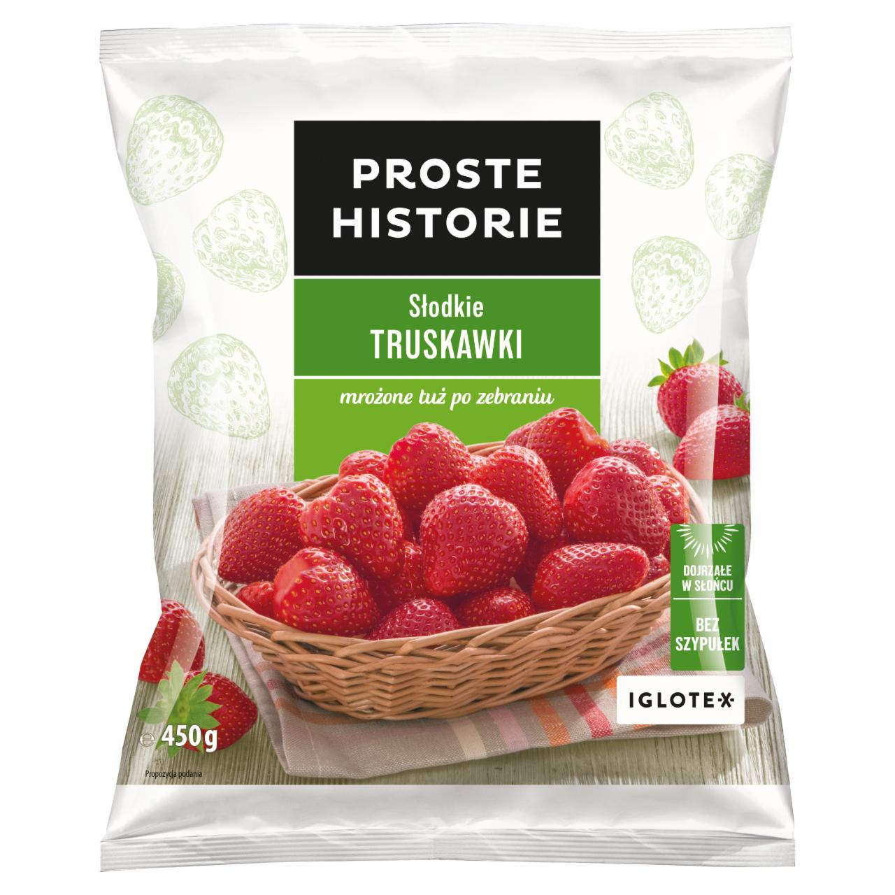 Zdjęcia - Proste Historie Słodkie truskawki 450 g