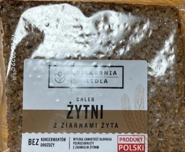 Zdjęcia - Chleb żytni z ziarna żyta piekarnia lidla