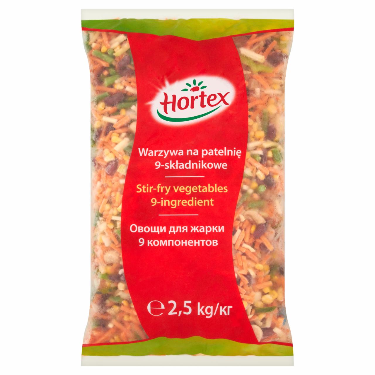 Zdjęcia - Hortex Warzywa na patelnię 9-składnikowe 2,5 kg