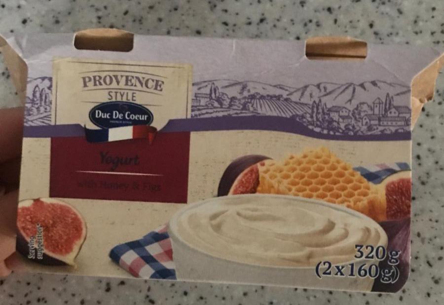 Zdjęcia - Provence style Yogurt with Honey & Figs Duc De Coeur