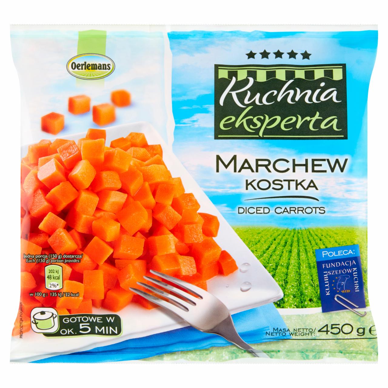 Zdjęcia - Oerlemans Kuchnia eksperta Marchew kostka 450 g