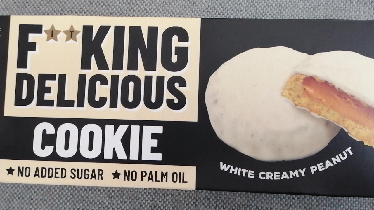 Zdjęcia - F**king Delicious cookie White Creamy Peanut
