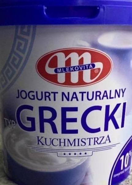 Zdjęcia - Jogurt Kuchmistrza naturalny typ grecki Mlekovita