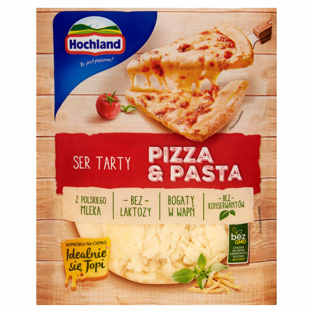 Zdjęcia - Hochland Pizza & Pasta Ser tarty 150 g