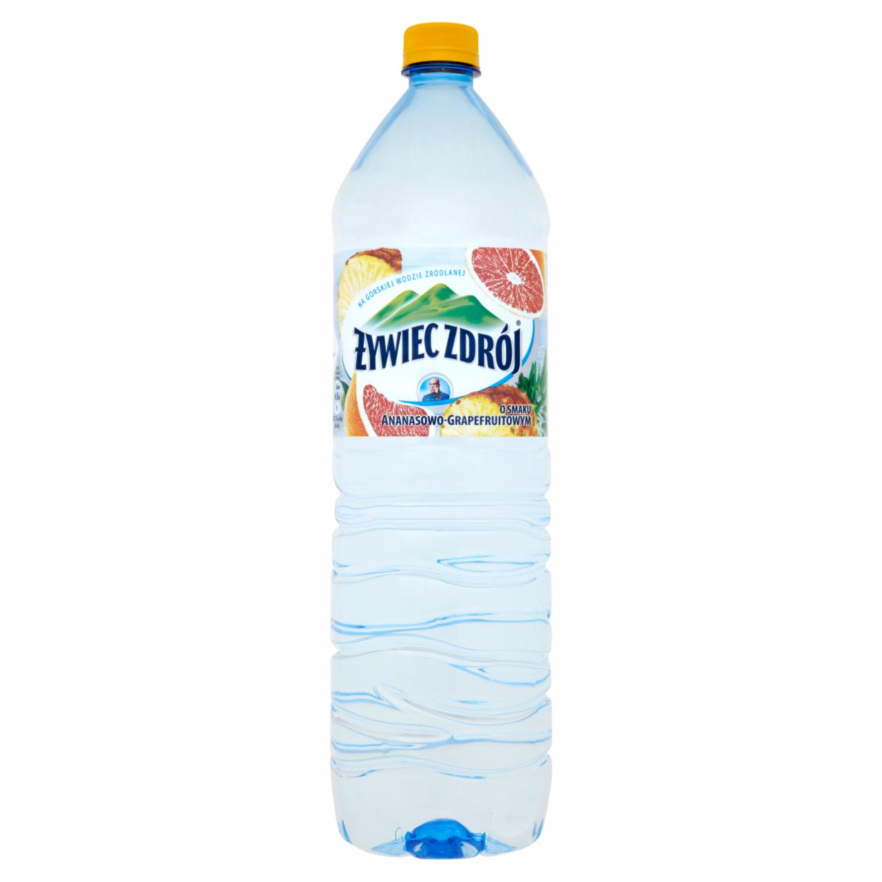 Zdjęcia - Żywiec Zdrój Smako-Łyk o smaku ananasowo-grapefruitowym 1,5 l