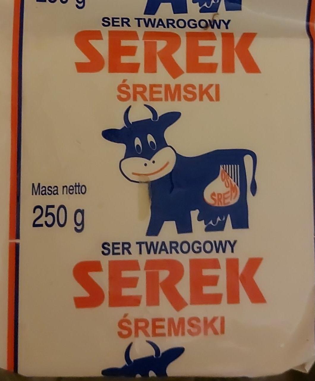 Zdjęcia - Ser twarogowy Serek Śremski OSM Śrem