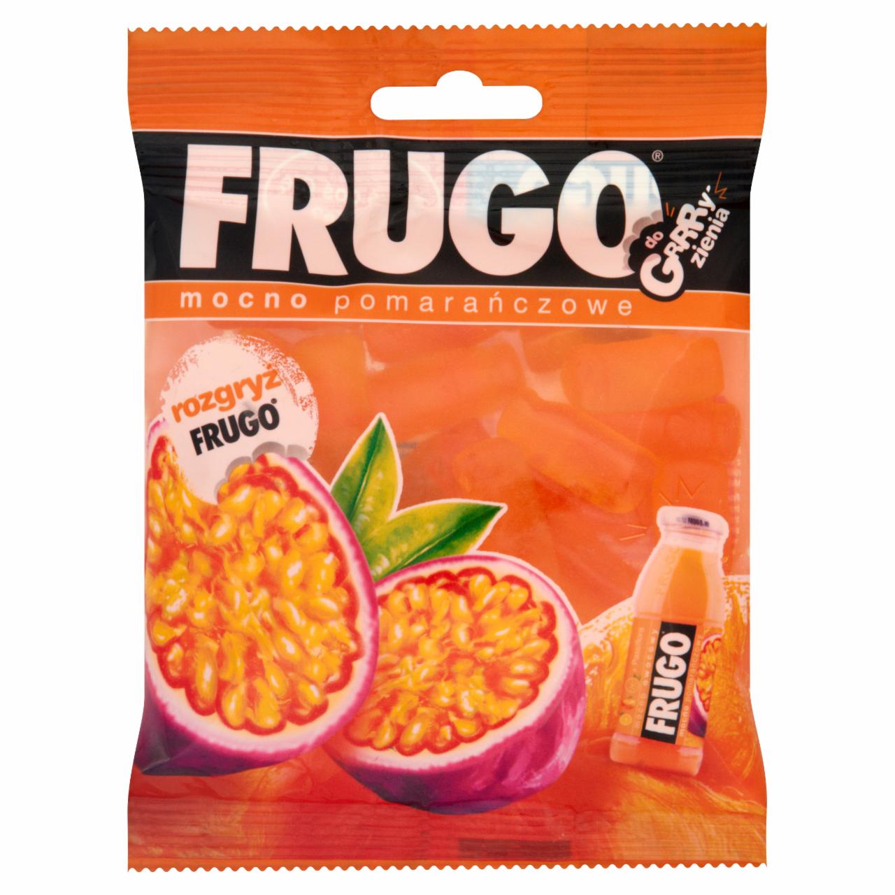 Zdjęcia - Frugo Pomarańczowe Żelki owocowe 100 g