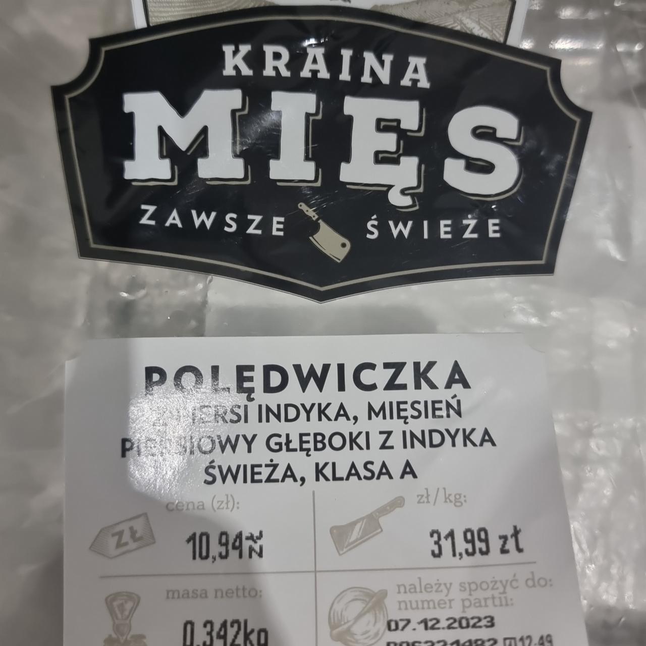 Zdjęcia - Polędwiczka z piersi indyka Kraina mięs