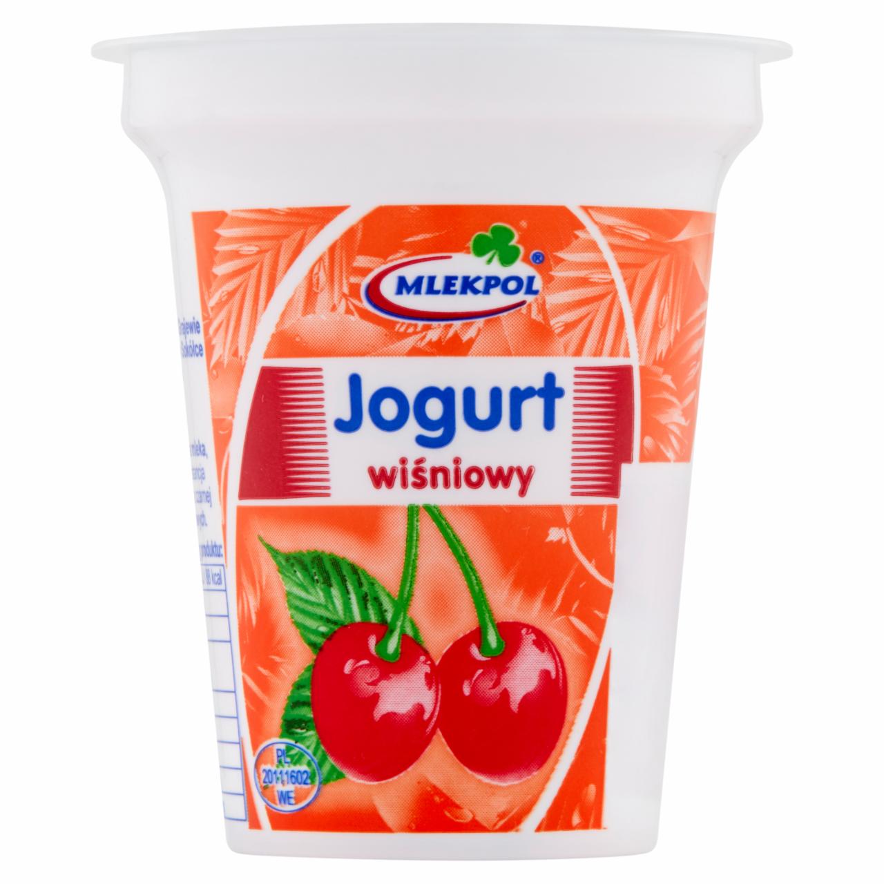 Zdjęcia - Mlekpol Jogurt wiśniowy 150 g