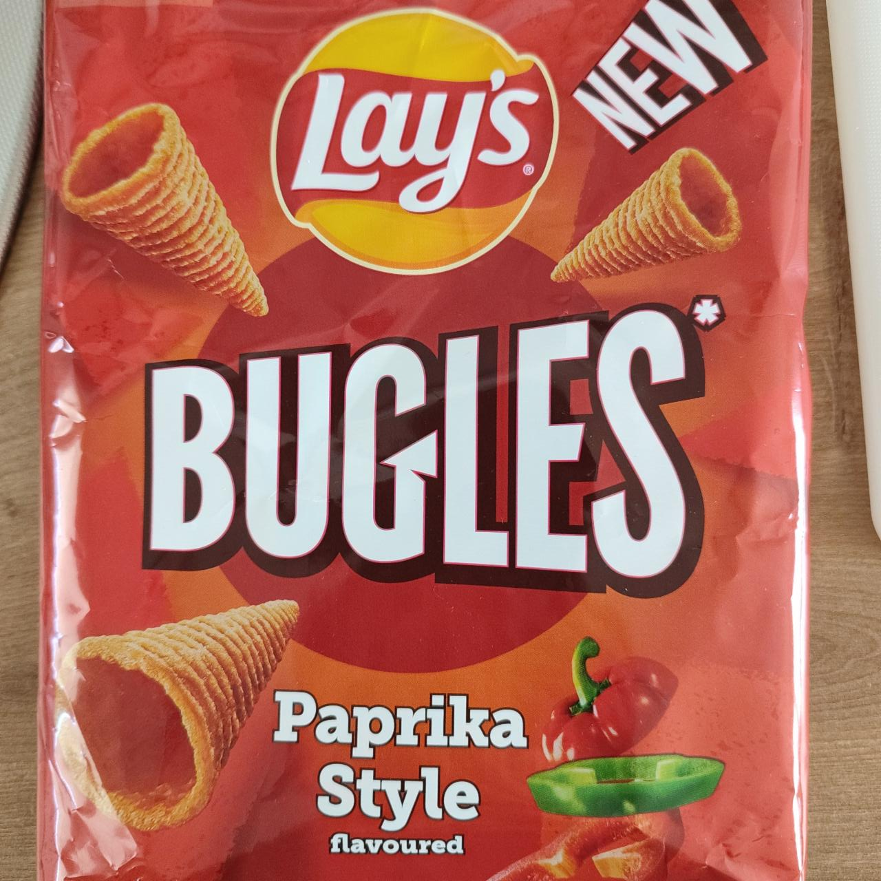 Zdjęcia - Bugles Paprika style flavoured Lay's