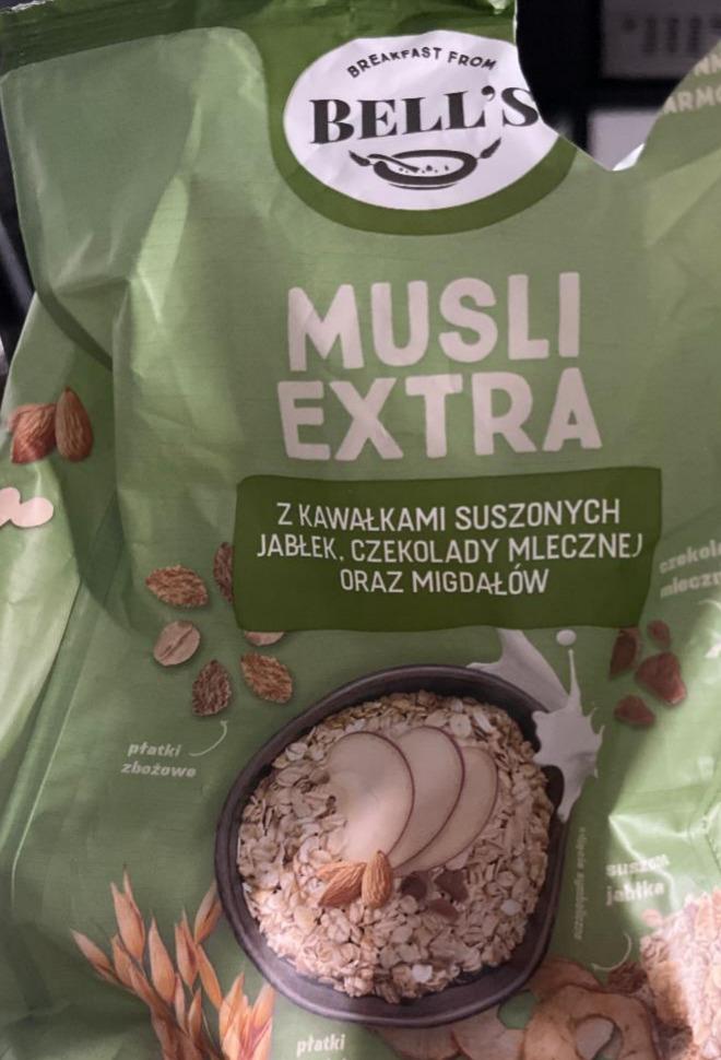 Zdjęcia - musli extra z kawałkami suszonych jabłek Bell's