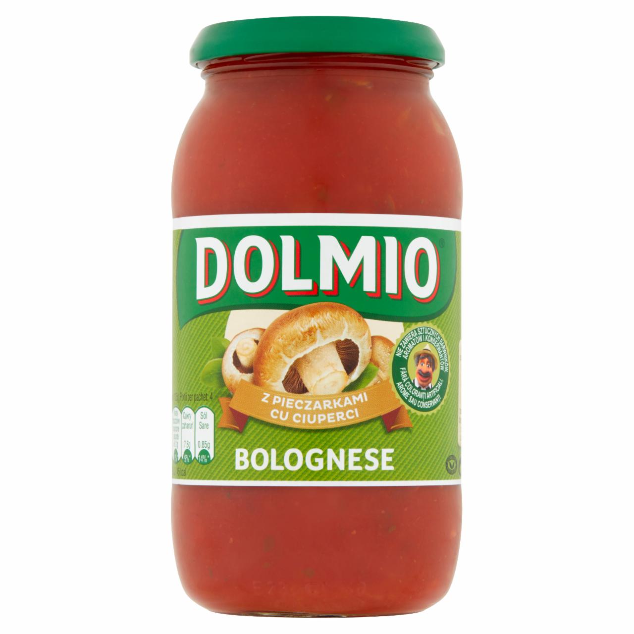 Zdjęcia - Dolmio Sos Bolognese z pieczarkami 500 g