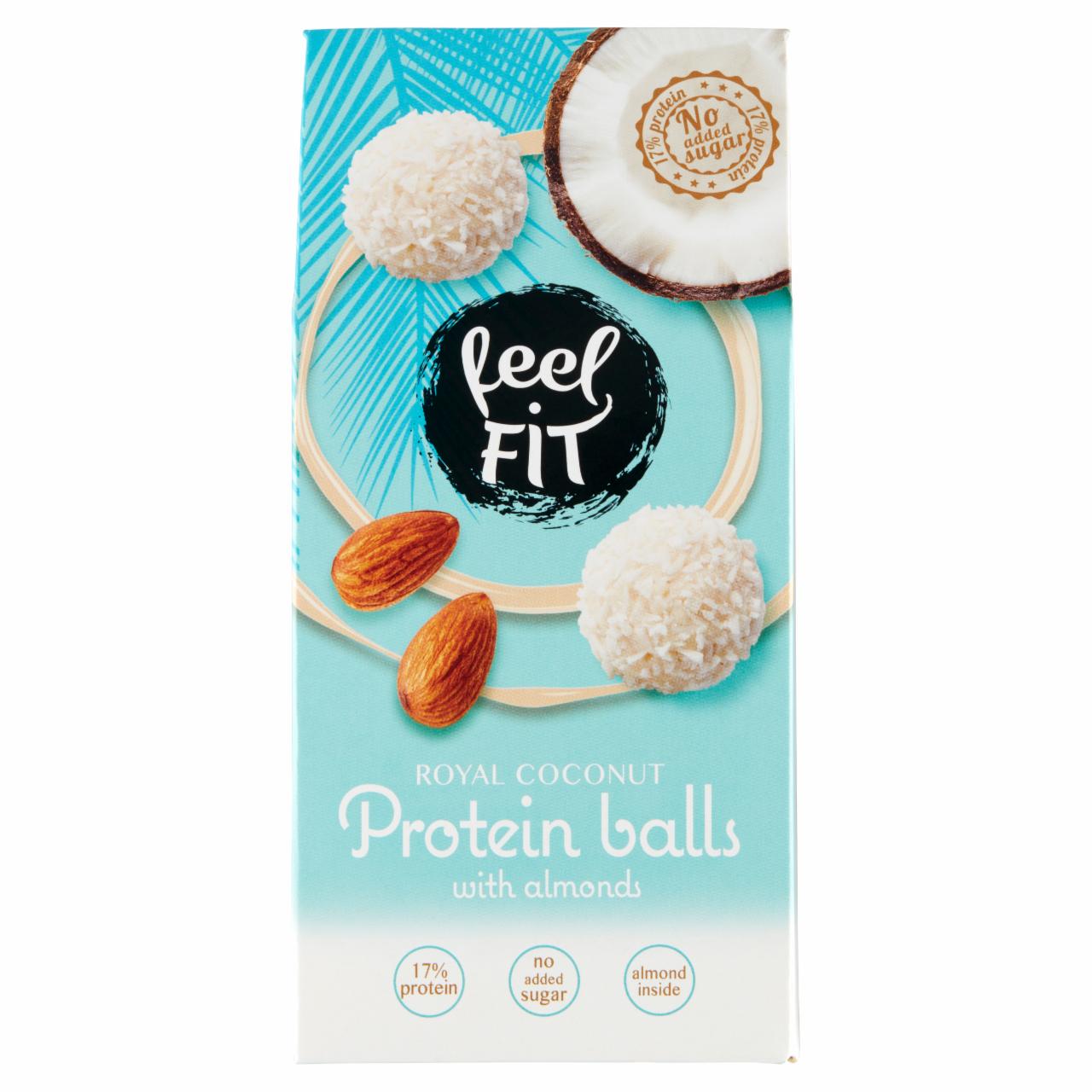 Zdjęcia - Feel Fit Kulki proteinowe z migdałem 63 g