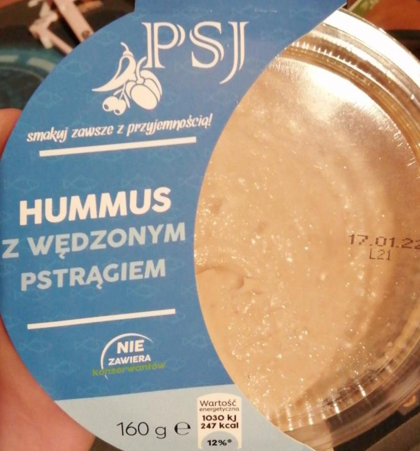 Zdjęcia - Hummus z wędzonym pstrągiem PSJ