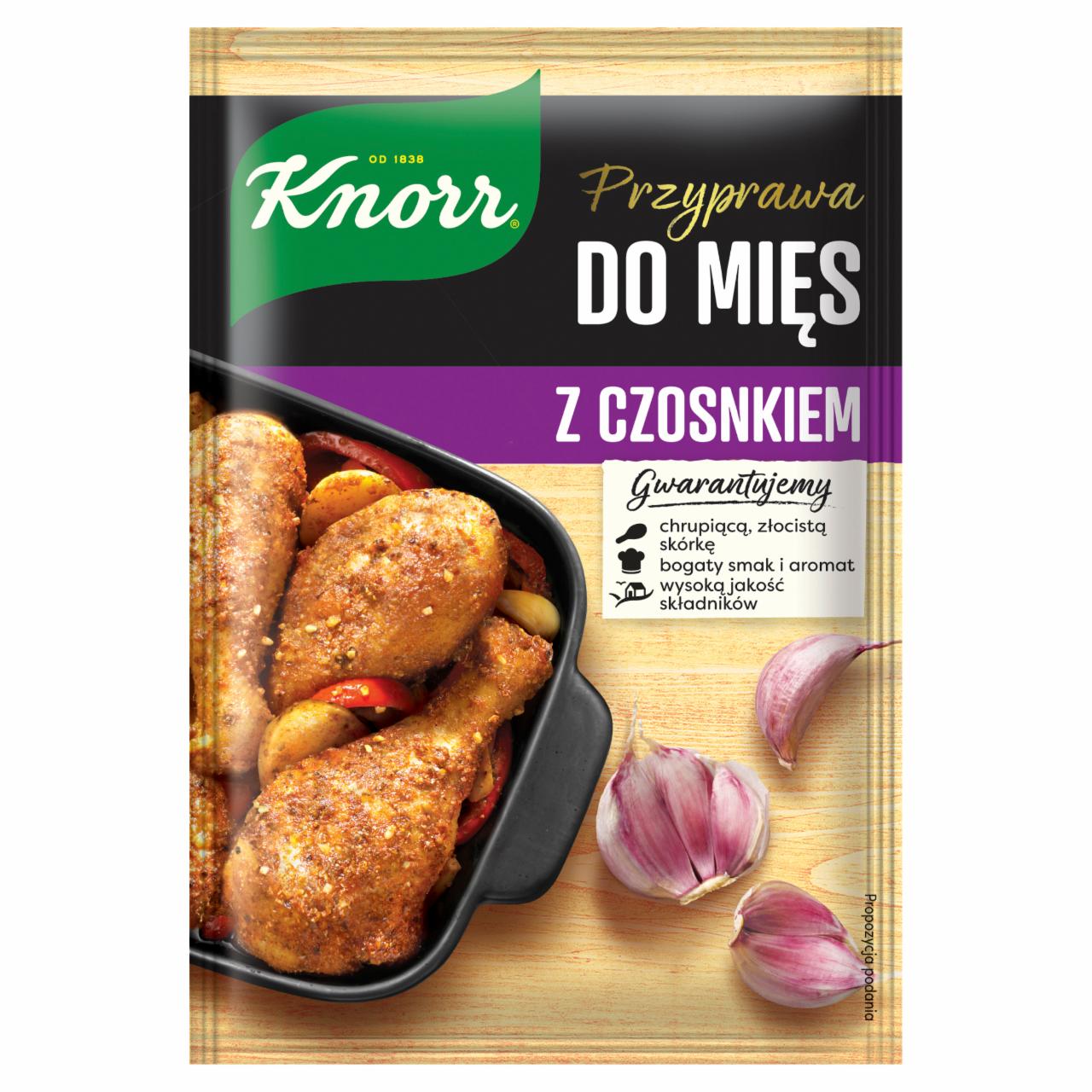 Zdjęcia - Knorr Przyprawa do mięs z czosnkiem 23 g