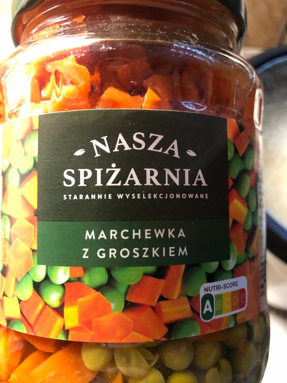 Zdjęcia - Marchewka z groszkiem Nasza spiżarnia