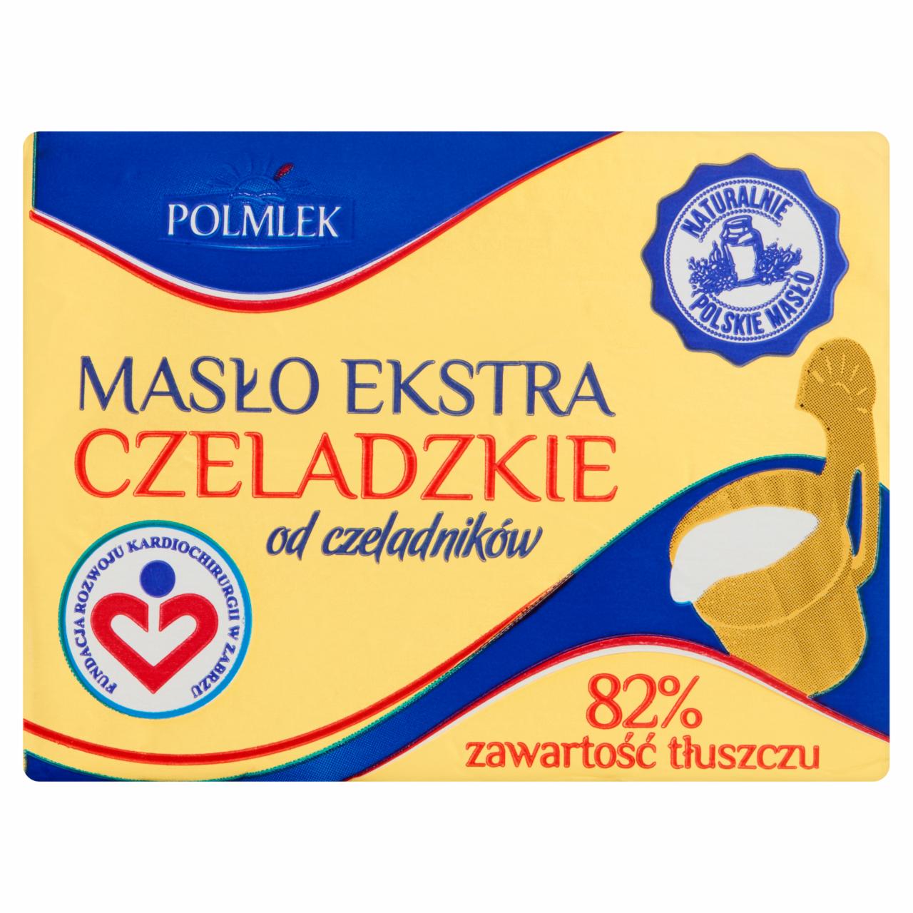 Zdjęcia - Polmlek Masło ekstra czeladzkie od czeladników 200 g