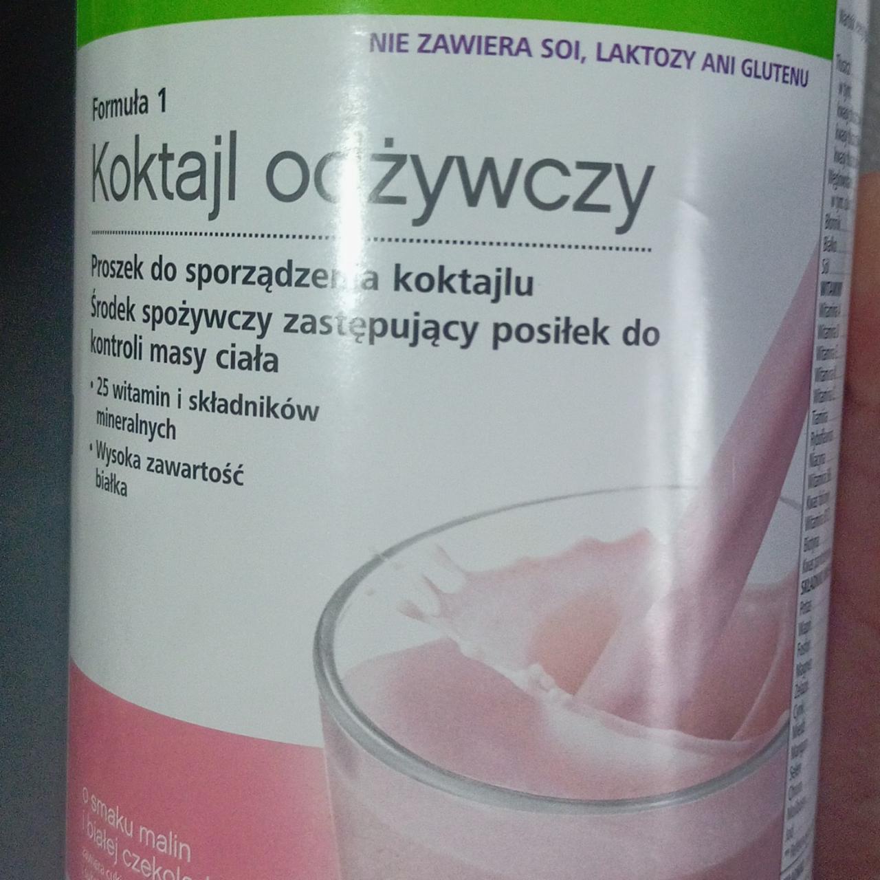 Zdjęcia - koktail odżywczy smak malina z białą czekoladą Herbalife Nutrition