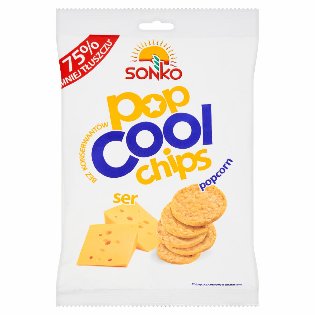 Zdjęcia - Sonko Popcool Chips Chipsy popcornowe o smaku sera 60 g