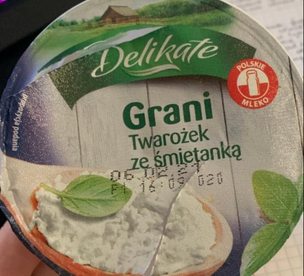 Zdjęcia - Grani Twarożek ze śmietanką Delikate